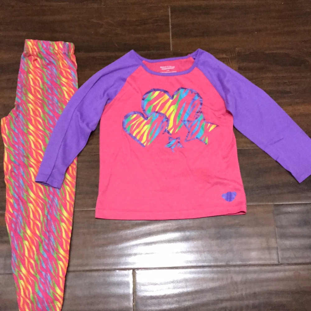 Build a Bear PJ set
